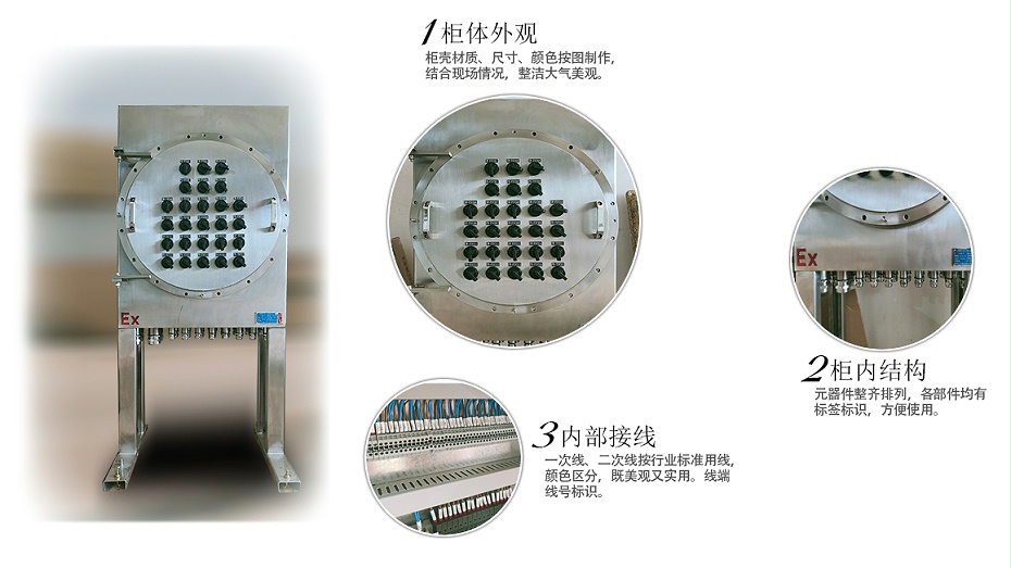 化工行業防爆電氣控制柜分子篩